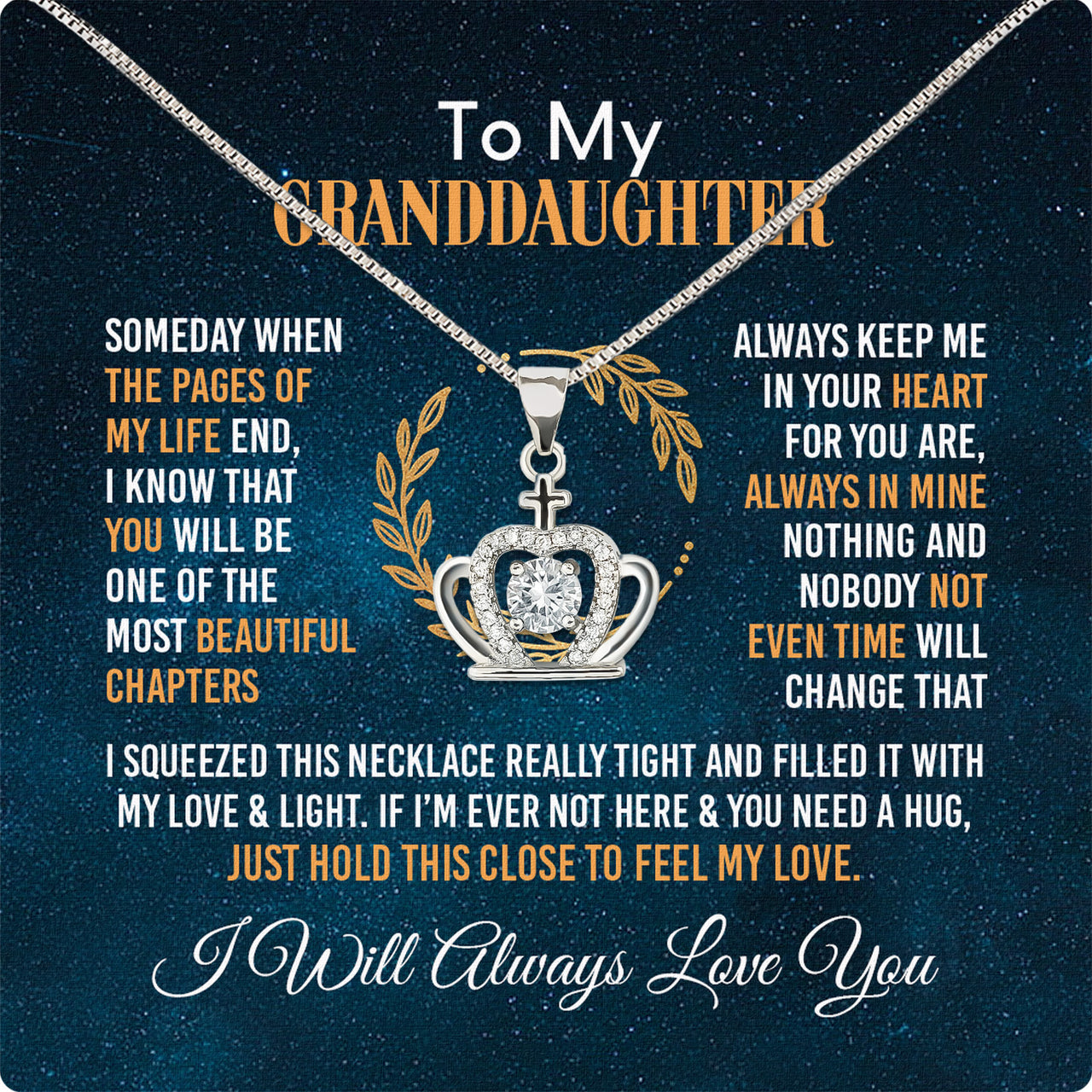 Granddaughter Necklace: A Timeless Gift of Love and Memories