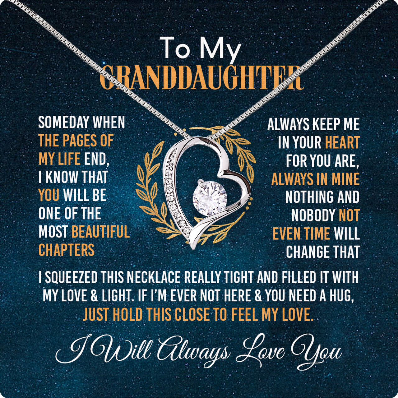 Granddaughter Necklace: A Timeless Gift of Love and Memories