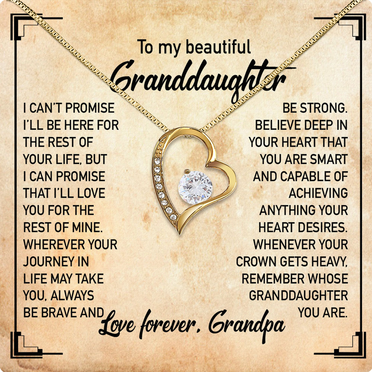 Granddaughter Necklace: A Timeless Gift of Love and Memories