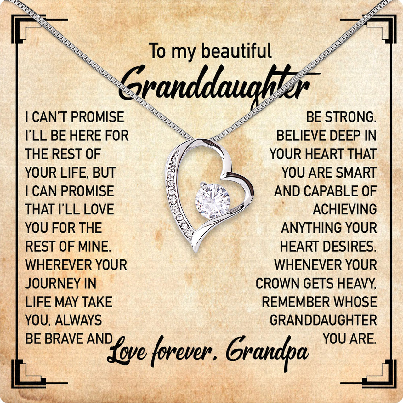 Granddaughter Necklace: A Timeless Gift of Love and Memories