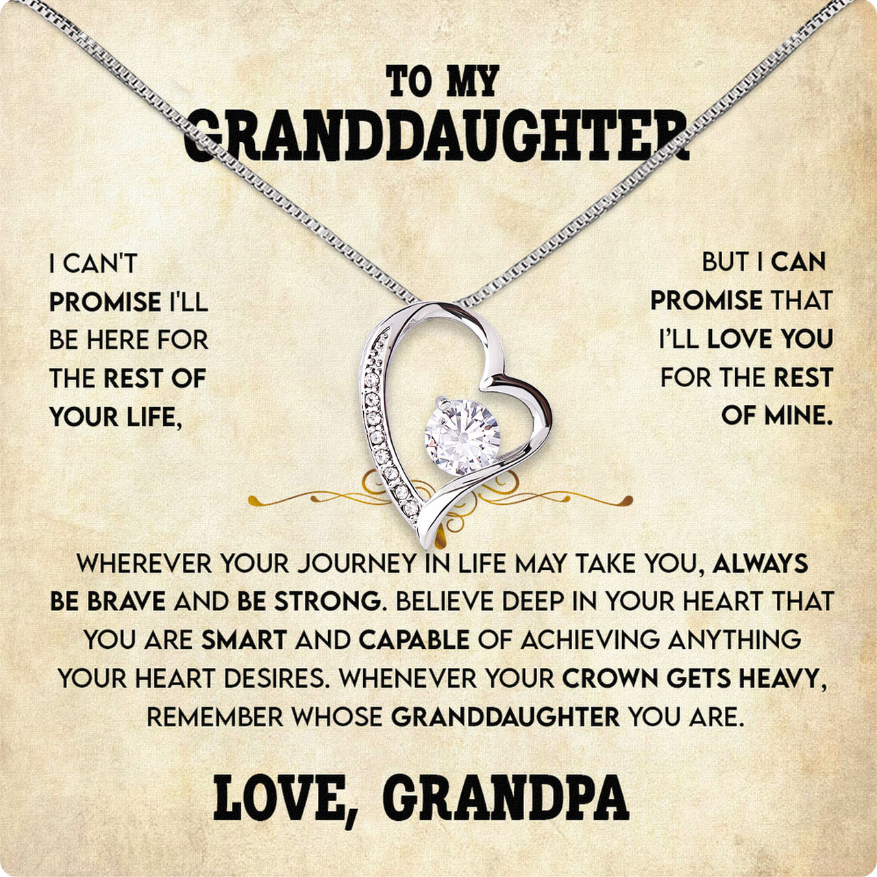 Granddaughter Necklace: A Timeless Gift of Love and Memories