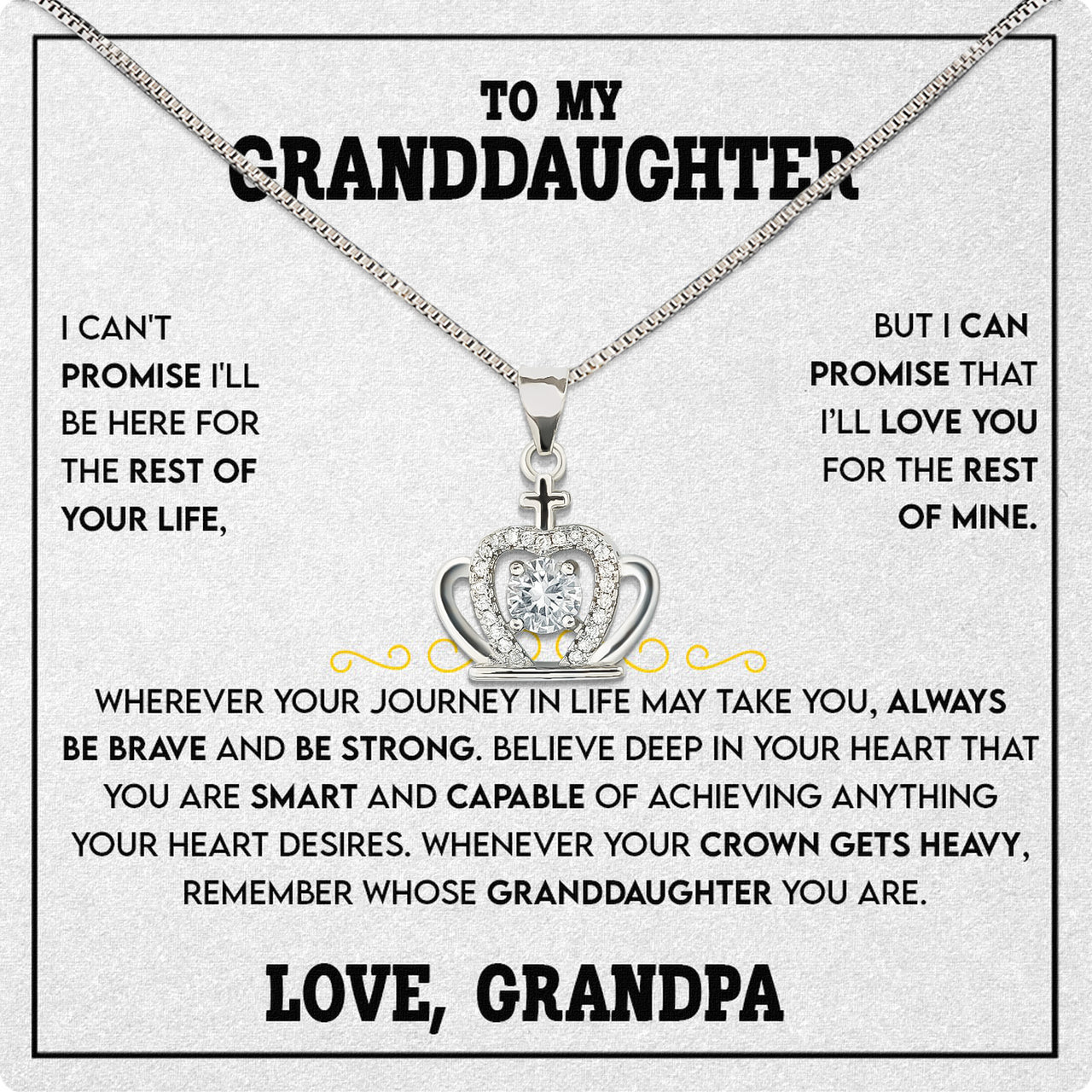 Granddaughter Necklace: A Timeless Gift of Love and Memories