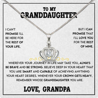 Thumbnail for Granddaughter Necklace: A Timeless Gift of Love and Memories