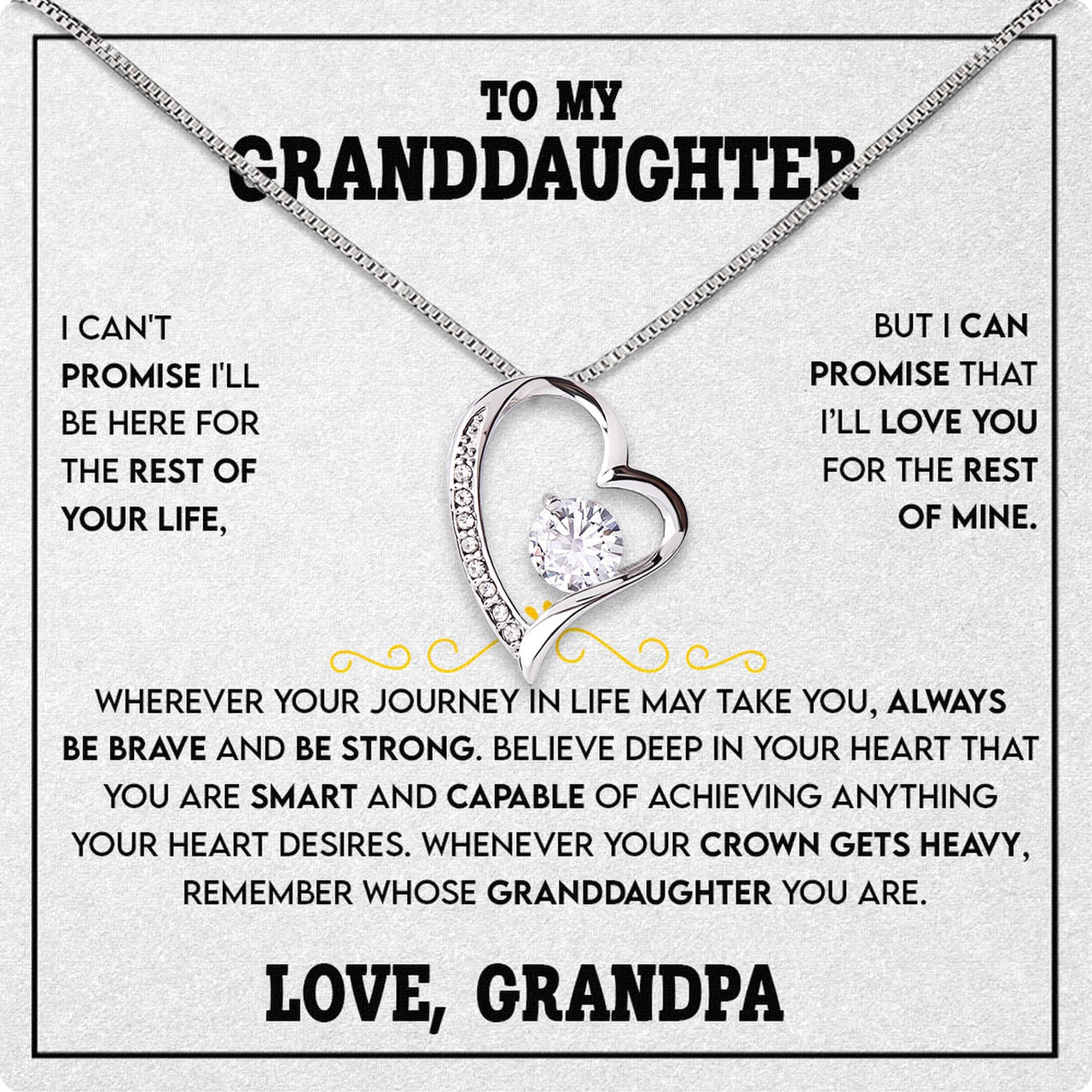 Granddaughter Necklace: A Timeless Gift of Love and Memories