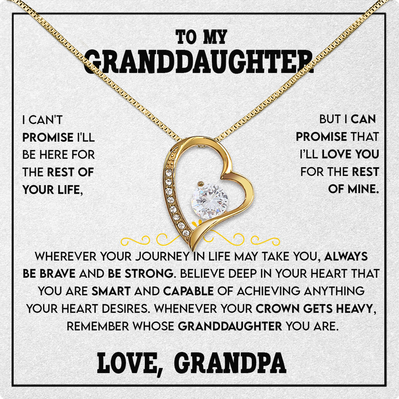 Granddaughter Necklace: A Timeless Gift of Love and Memories