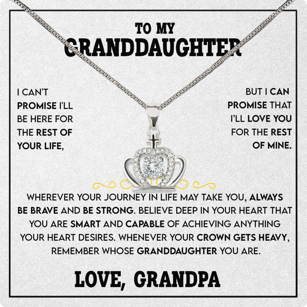 Granddaughter Necklace: A Timeless Gift of Love and Memories