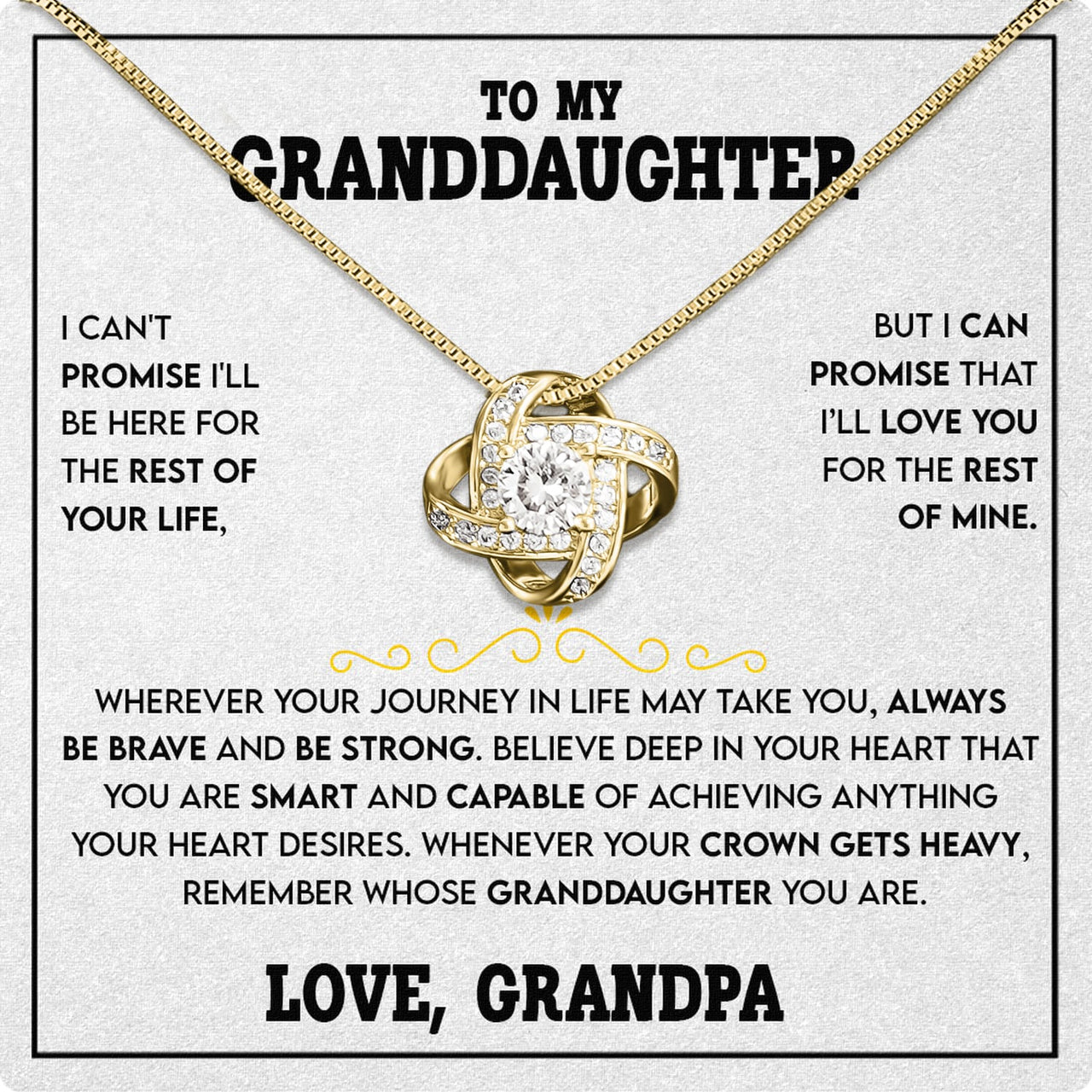 Granddaughter Necklace: A Timeless Gift of Love and Memories