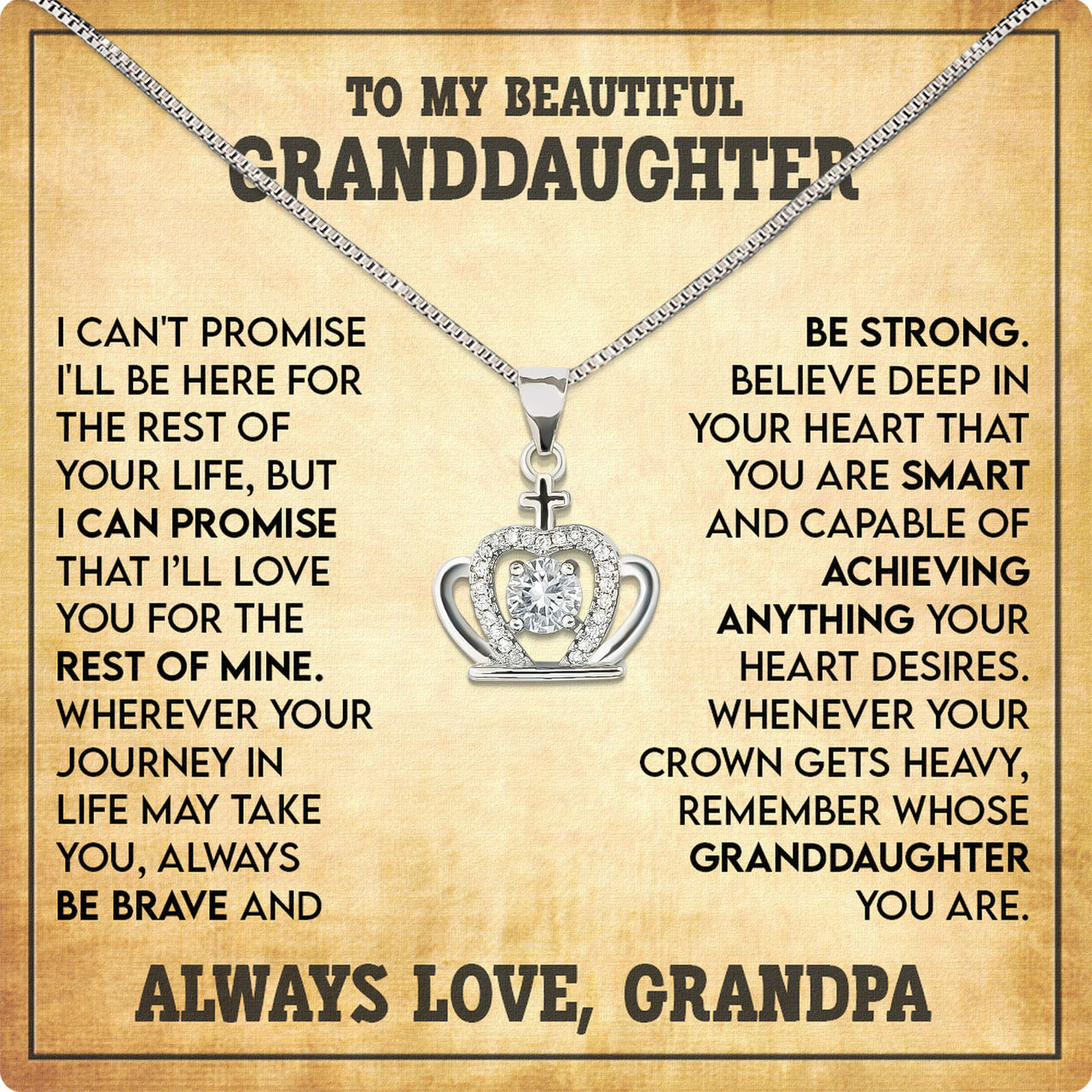 Granddaughter Necklace: A Timeless Gift of Love and Memories