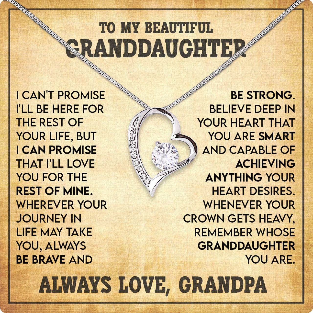 Granddaughter Necklace: A Timeless Gift of Love and Memories