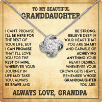 Thumbnail for Granddaughter Necklace: A Timeless Gift of Love and Memories