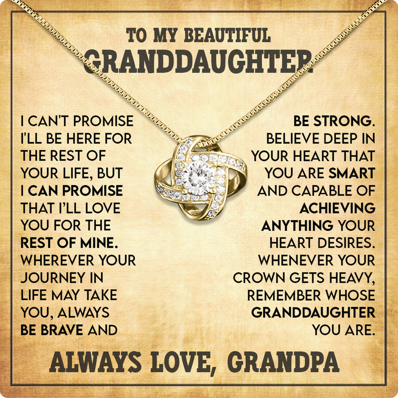 Granddaughter Necklace: A Timeless Gift of Love and Memories