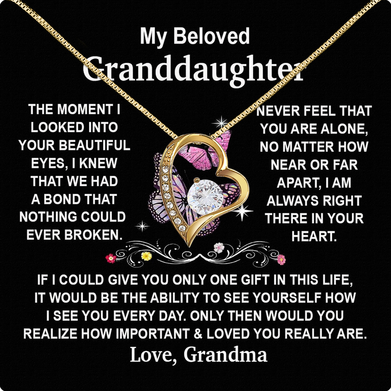 Granddaughter Necklace: A Timeless Gift of Love and Memories