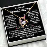 Thumbnail for Granddaughter Necklace: A Timeless Gift of Love and Memories