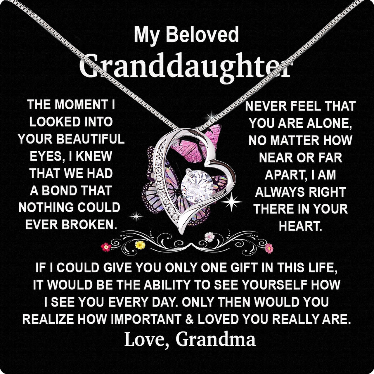 Granddaughter Necklace: A Timeless Gift of Love and Memories