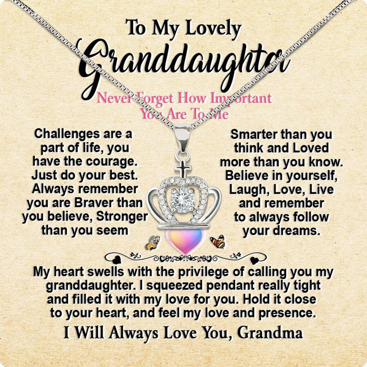 Granddaughter Necklace: A Timeless Gift of Love and Memories