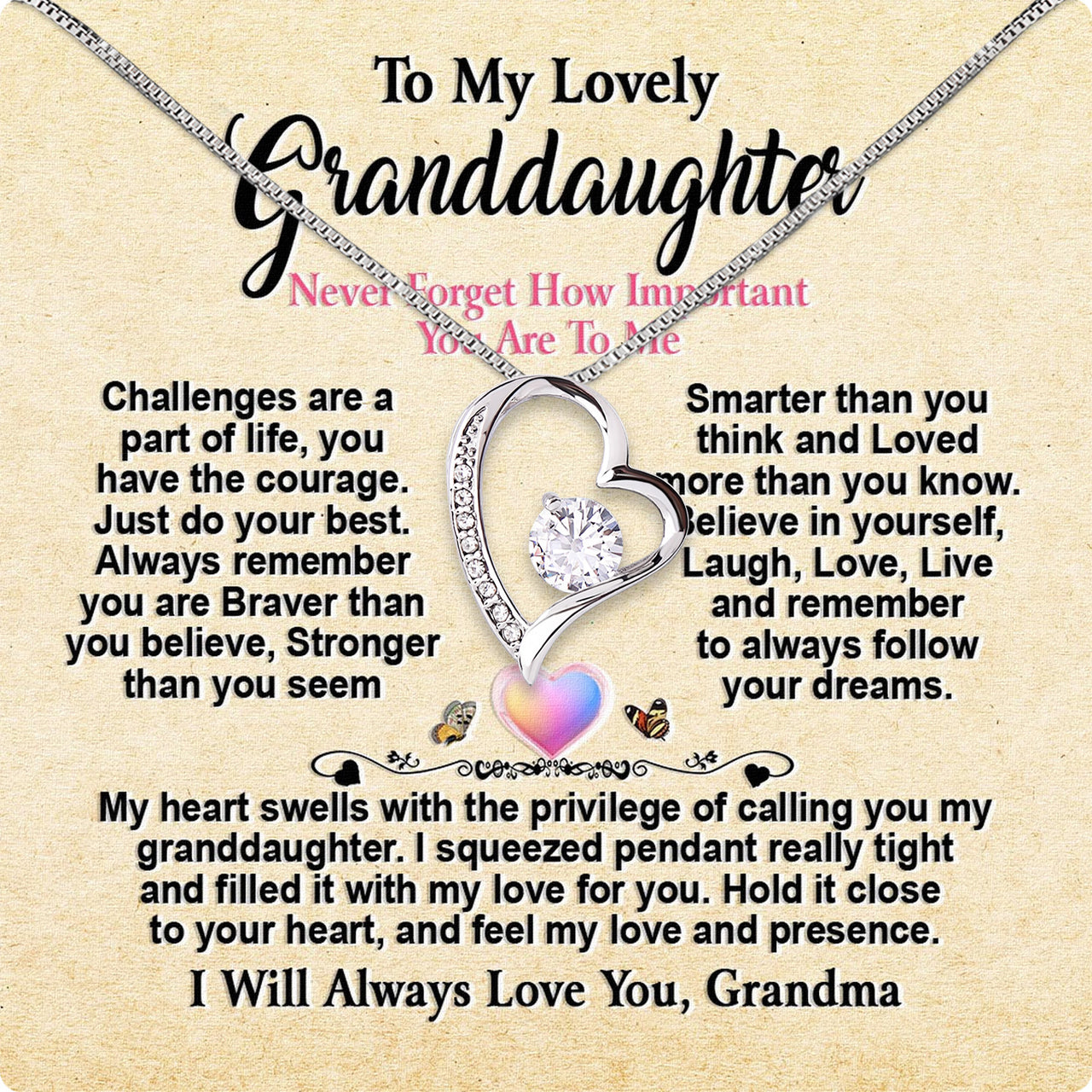 Granddaughter Necklace: A Timeless Gift of Love and Memories