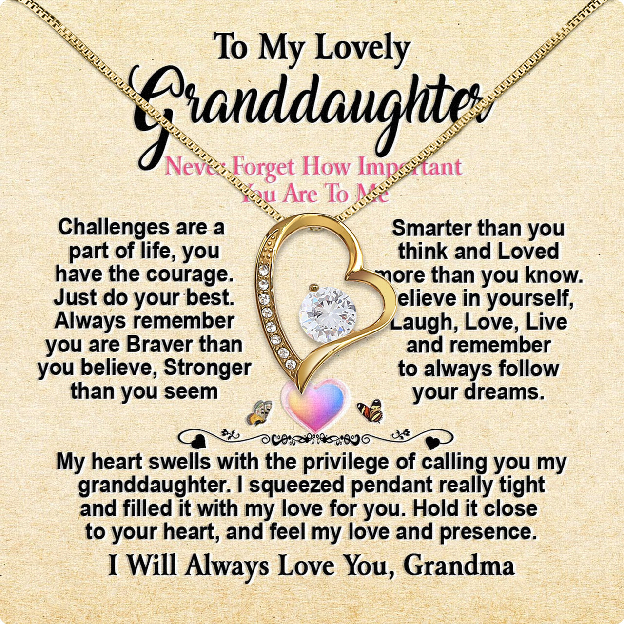 Granddaughter Necklace: A Timeless Gift of Love and Memories