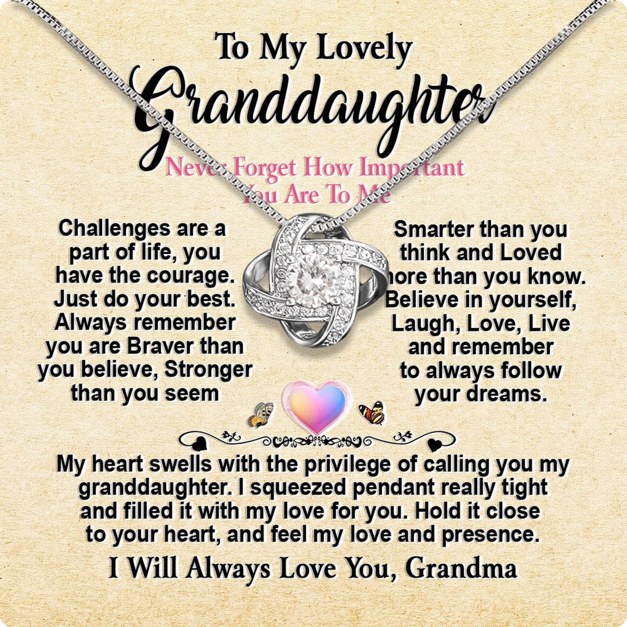 Granddaughter Necklace: A Timeless Gift of Love and Memories