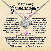 Thumbnail for Granddaughter Necklace: A Timeless Gift of Love and Memories