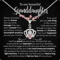 Thumbnail for Granddaughter Necklace: A Timeless Gift of Love and Memories