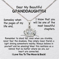 Thumbnail for Granddaughter Necklace: A Timeless Gift of Love and Memories