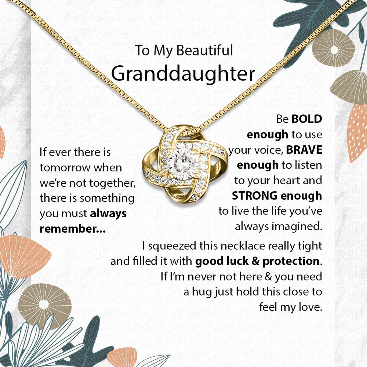 Granddaughter Necklace: A Timeless Gift of Love and Memories