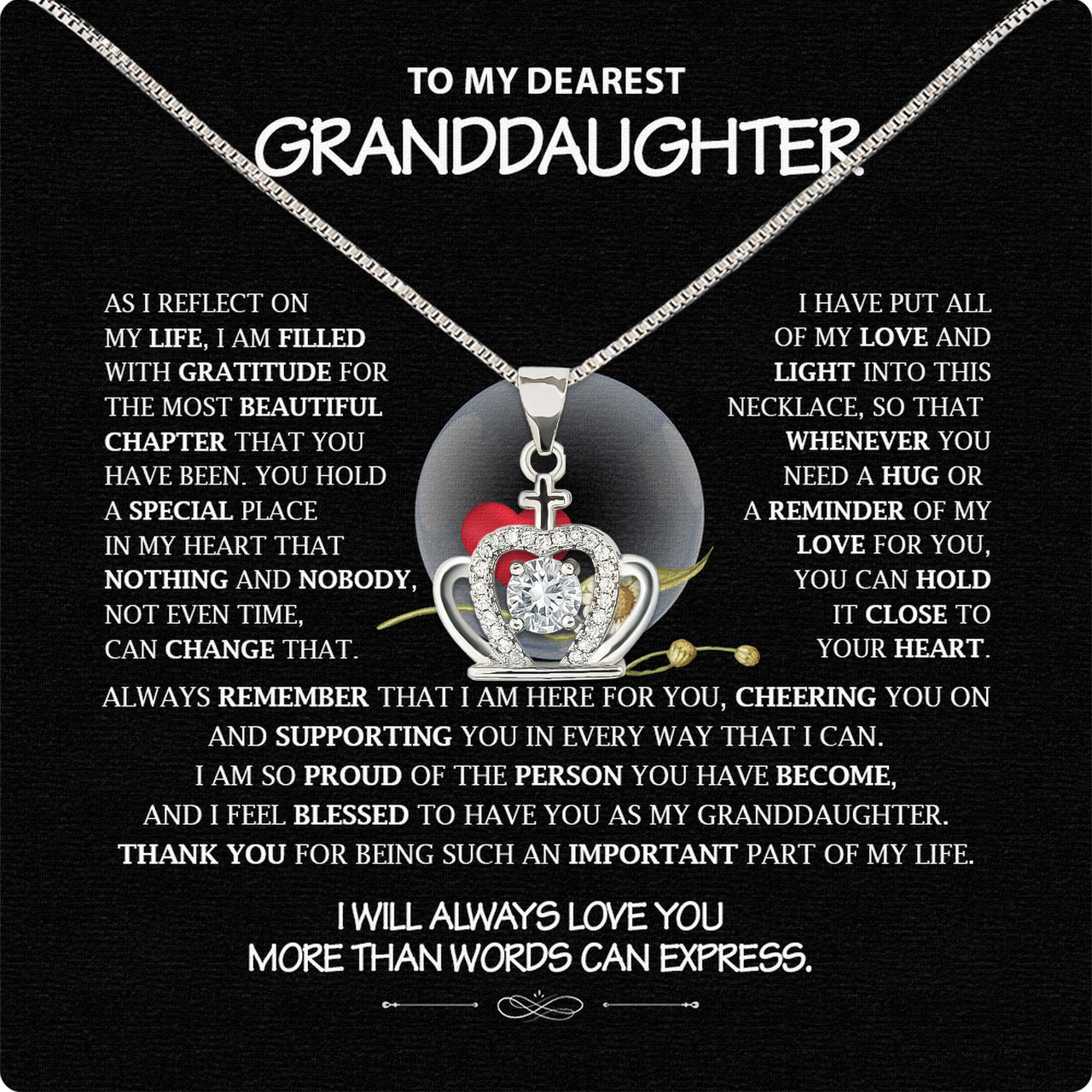 Granddaughter Necklace: A Timeless Gift of Love and Memories