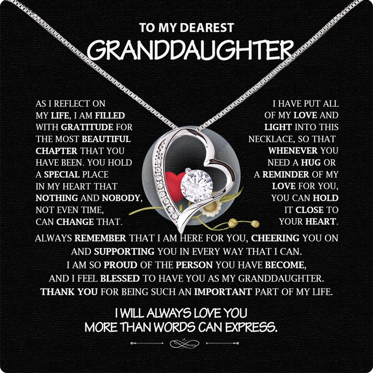 Granddaughter Necklace: A Timeless Gift of Love and Memories