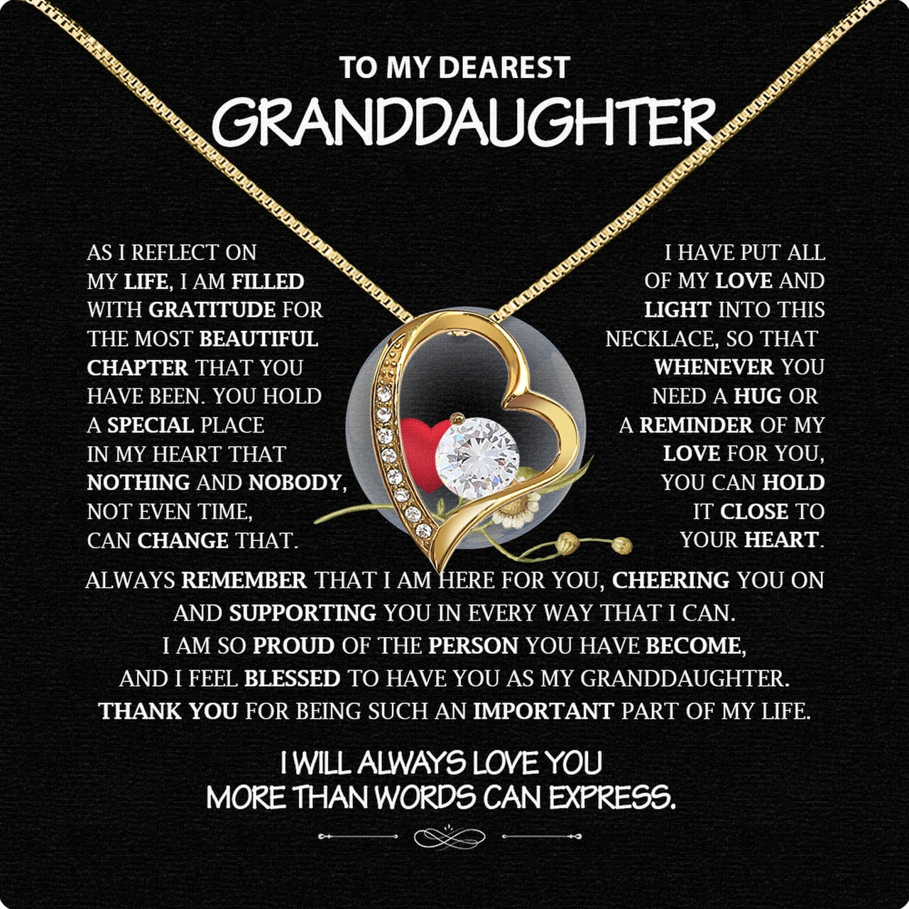 Granddaughter Necklace: A Timeless Gift of Love and Memories