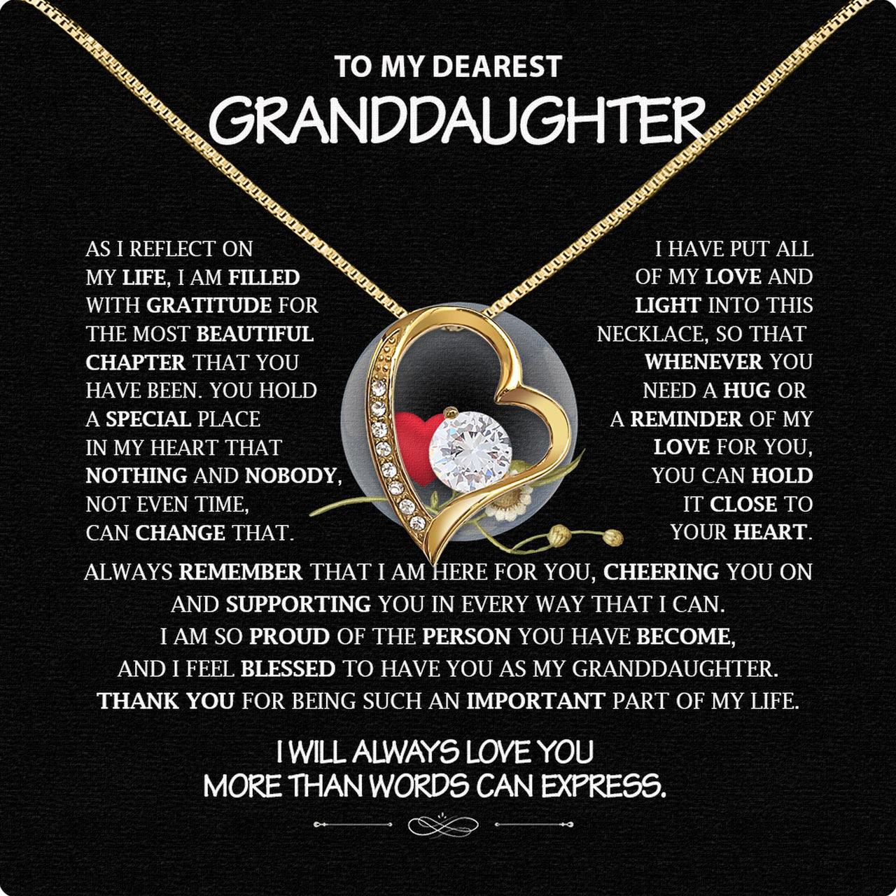 Granddaughter Necklace: A Timeless Gift of Love and Memories