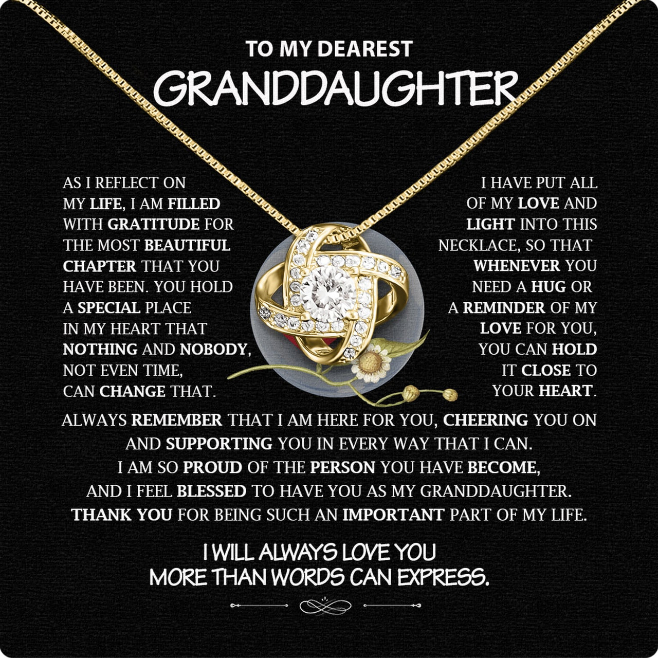 Granddaughter Necklace: A Timeless Gift of Love and Memories