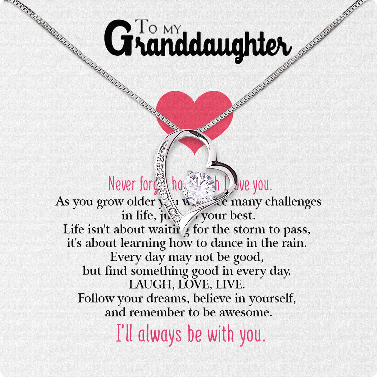 Granddaughter Necklace: A Timeless Gift of Love and Memories