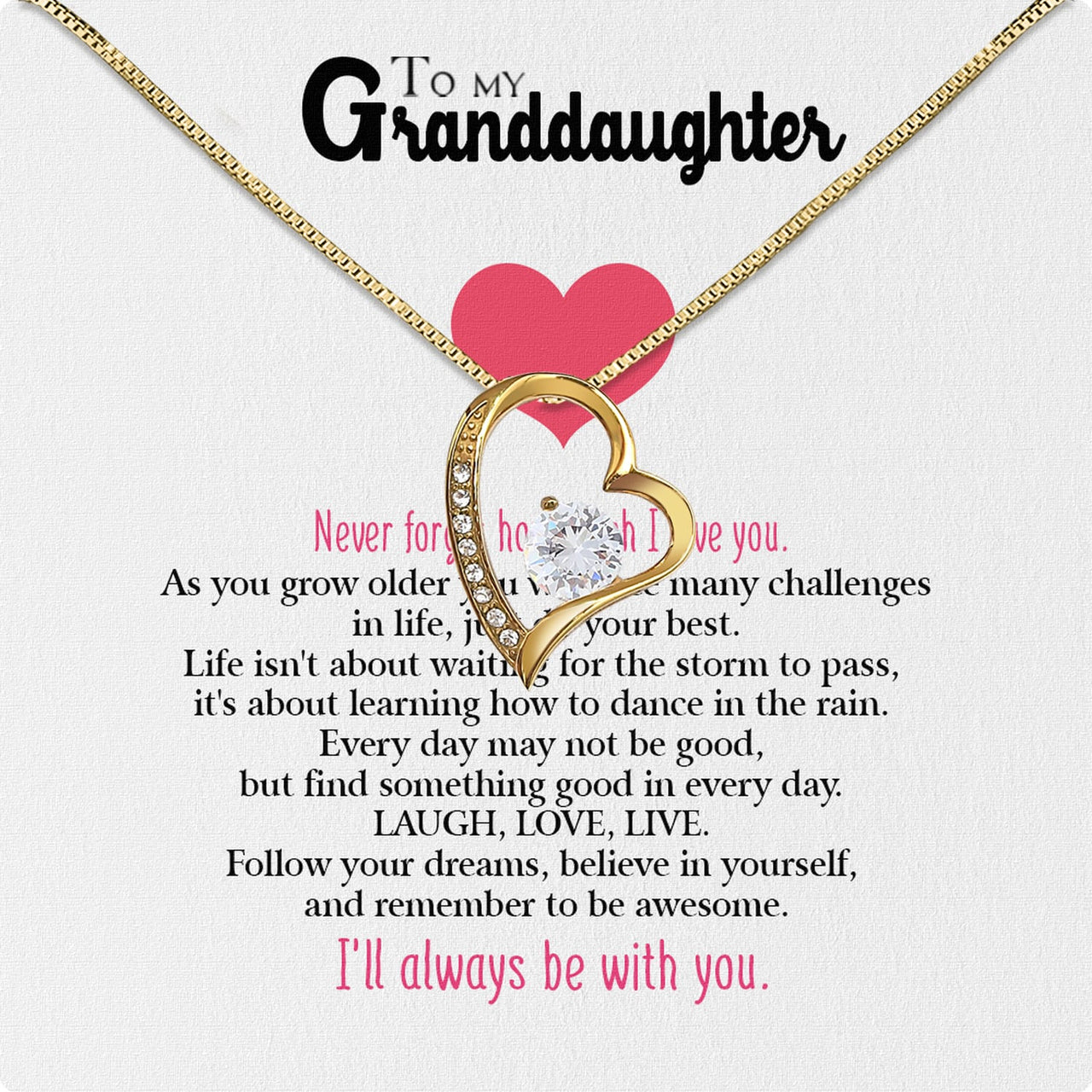 Granddaughter Necklace: A Timeless Gift of Love and Memories