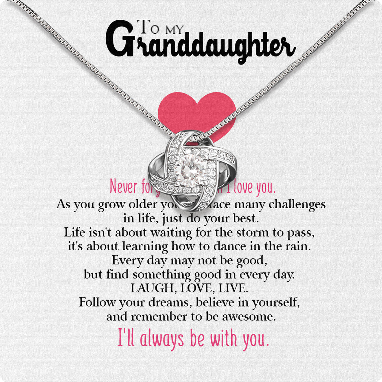 Granddaughter Necklace: A Timeless Gift of Love and Memories