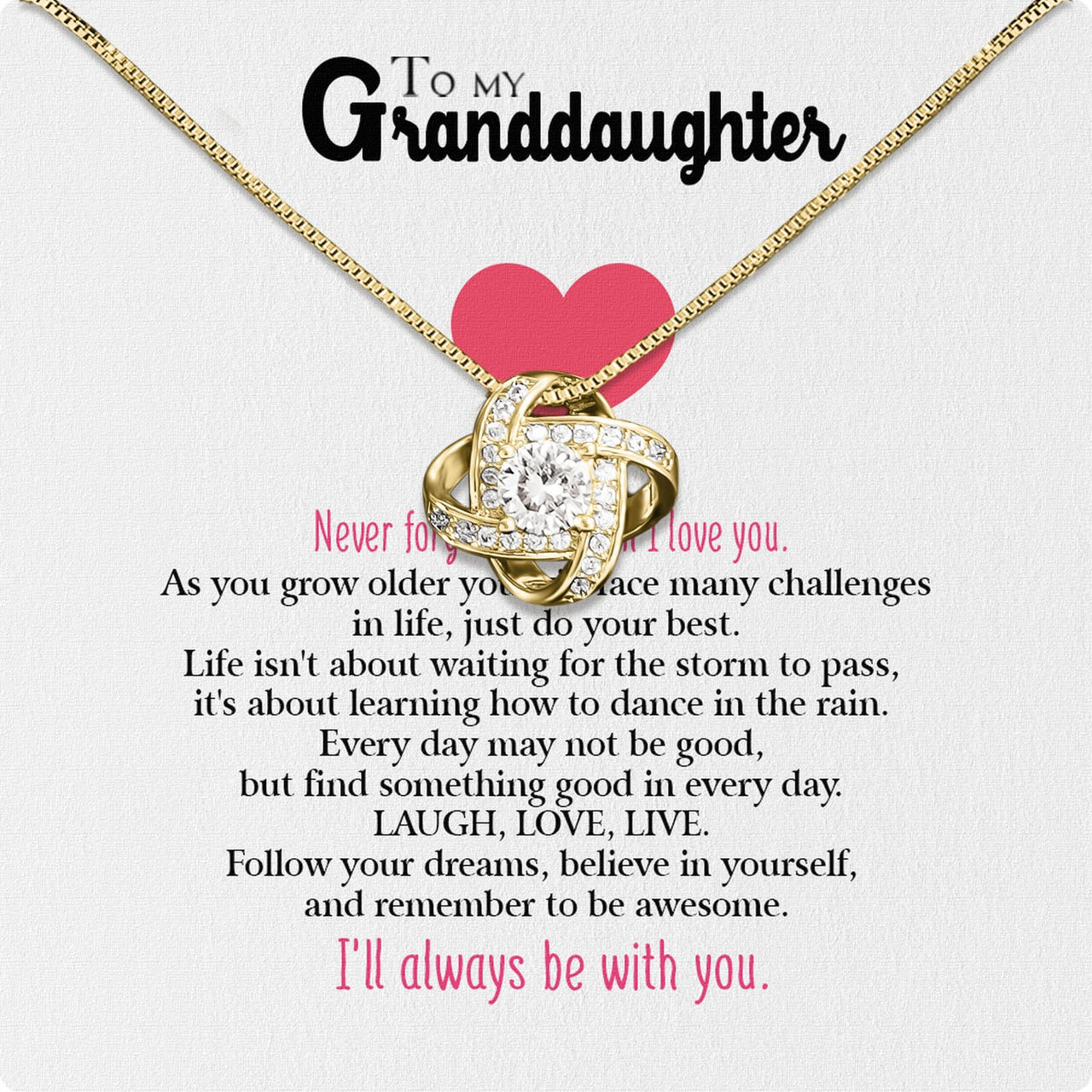 Granddaughter Necklace: A Timeless Gift of Love and Memories