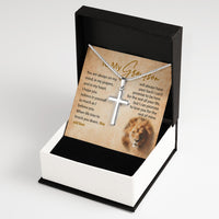 Thumbnail for Cuban Necklace Gifts For Grandson With Personalized Message Card Necklace