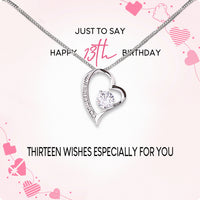 Thumbnail for Necklace Gift For Happy 13 Birthday