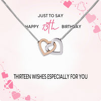 Thumbnail for Necklace Gift For Happy 13 Birthday