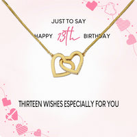 Thumbnail for Necklace Gift For Happy 13 Birthday