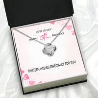 Thumbnail for Necklace Gift For Happy 13 Birthday