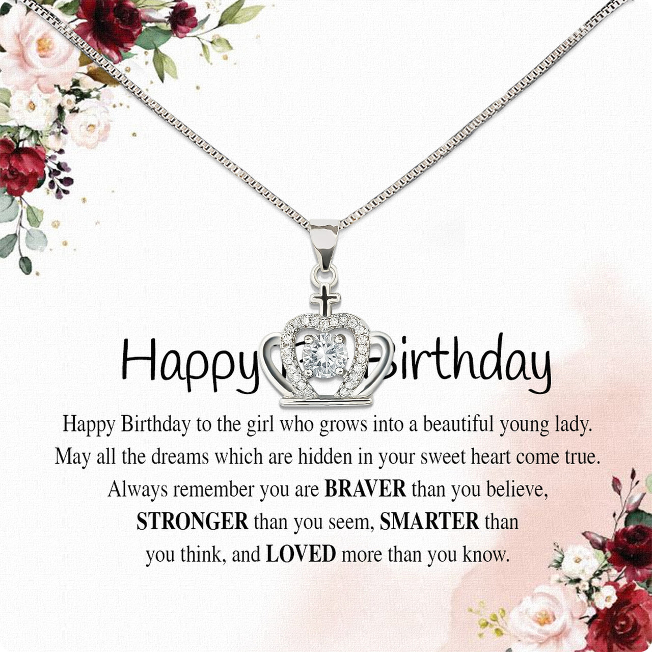 Necklace Gift For Happy 13 Birthday