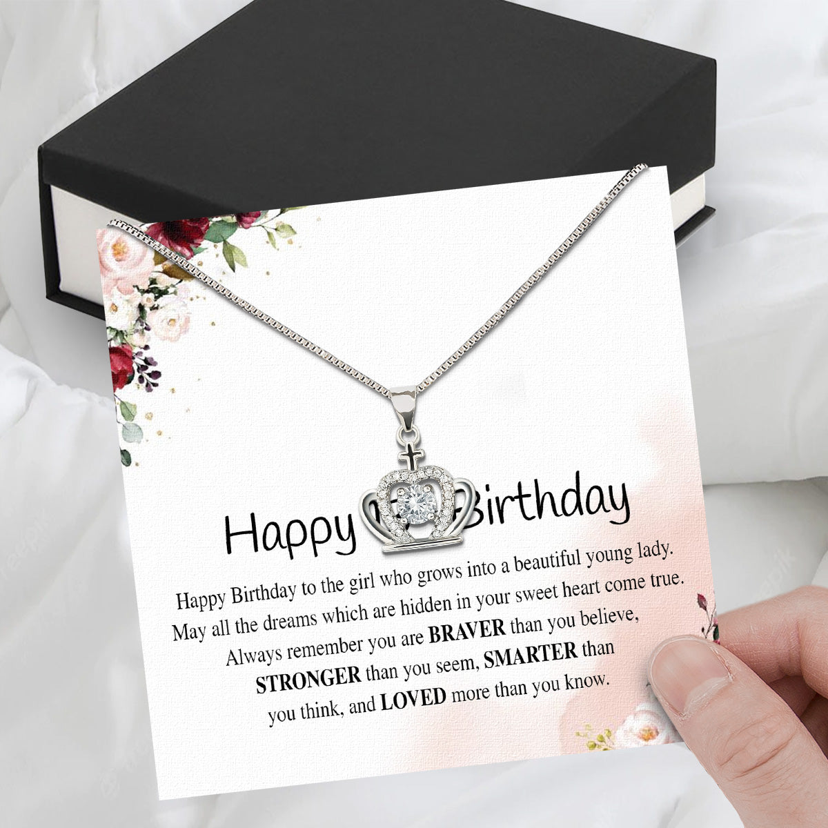 Necklace Gift For Happy 13 Birthday