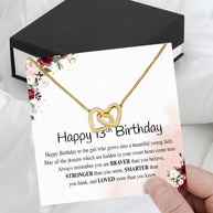 Necklace Gift For Happy 13 Birthday