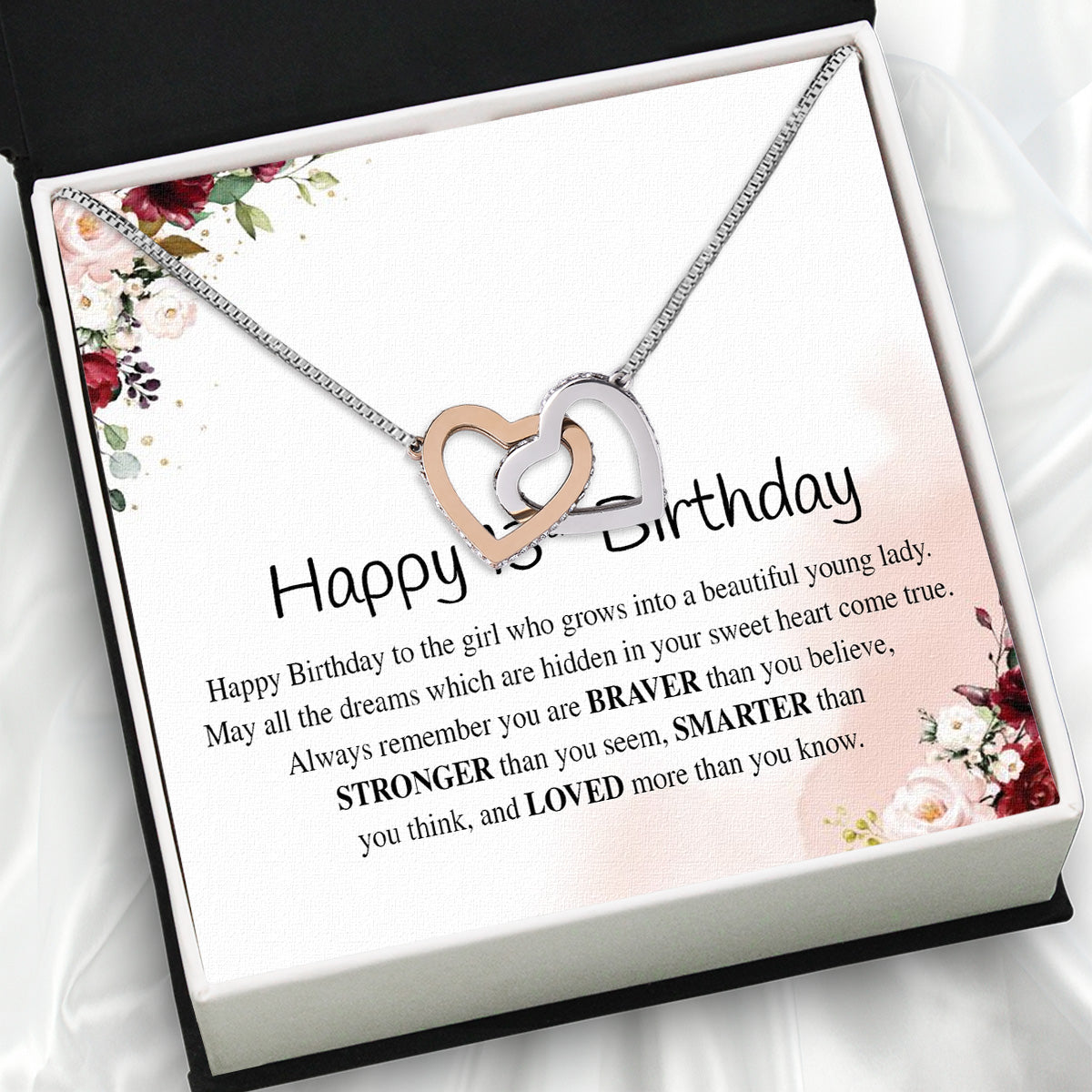 Necklace Gift For Happy 13 Birthday