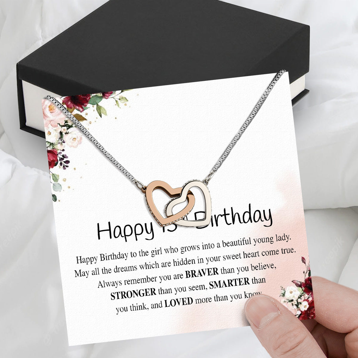 Necklace Gift For Happy 13 Birthday