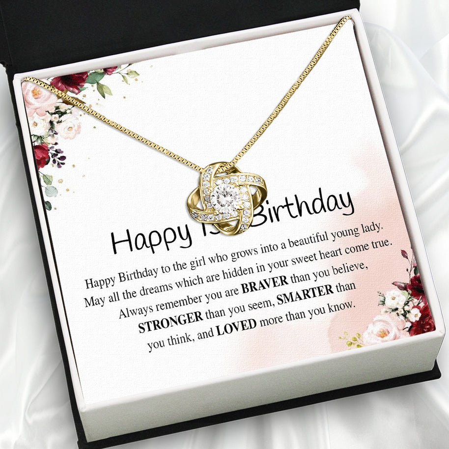 Necklace Gift For Happy 13 Birthday