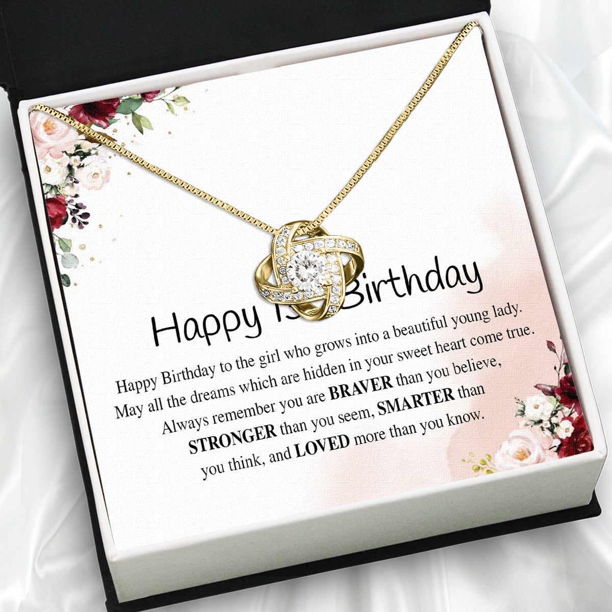 Necklace Gift For Happy 13 Birthday