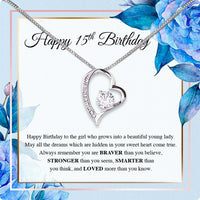 Thumbnail for Necklace Gift For Happy 15 Birthday