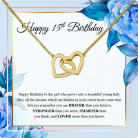 Thumbnail for Necklace Gift For Happy 15 Birthday