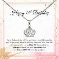 Thumbnail for Necklace Gift For Happy 15 Birthday